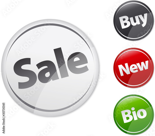sale, bio and new icons