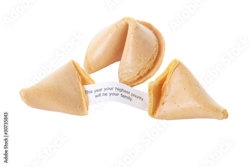 Two Cookies with Fortune