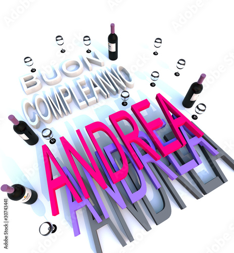 Buon compleanno Andrea