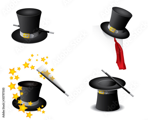 Magic hat vector