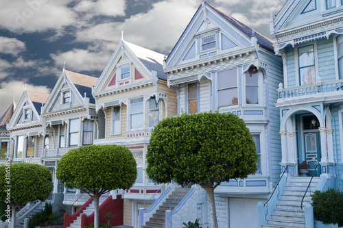 "Painted Ladies" Alamo Square, San Francisco