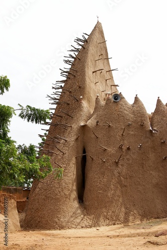 Stary meczet gliniany w Mali