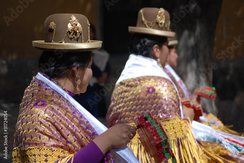 Fête traditionnelle, Potosi, Bolivie