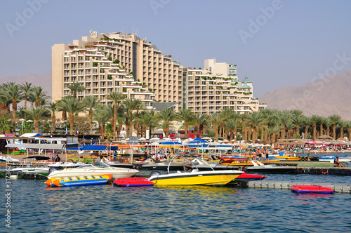 East Eilat beach.