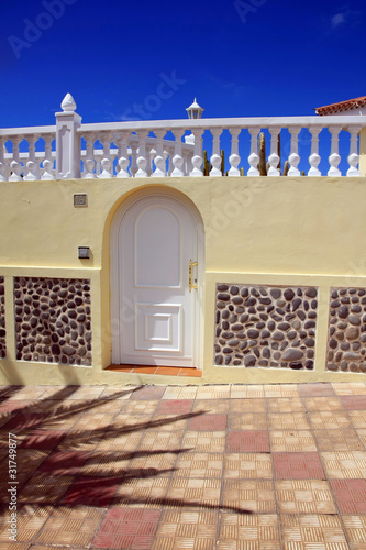 the gate in Puerto Santiago, Tenerife