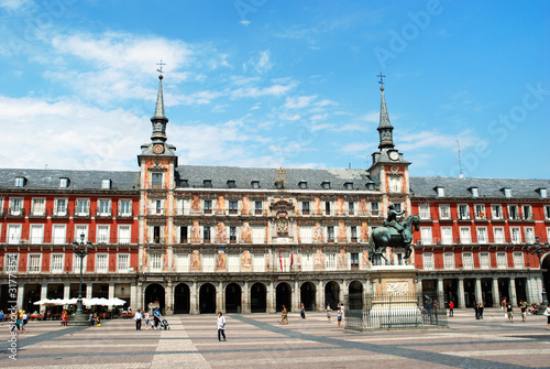 Plaza Mayor Spagna 2011 Madrid