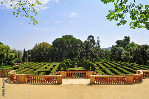 Parc del Laberint d'Horta in Barcelona, Spain