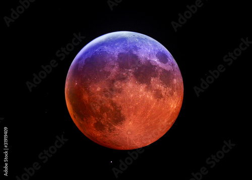 Full moon eclipse