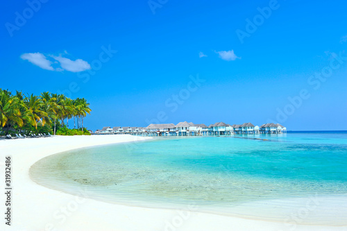 Maldive water villa - bungalows
