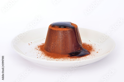 budino al cioccolato