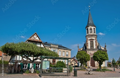 Eglise de Reichstett en Alsace