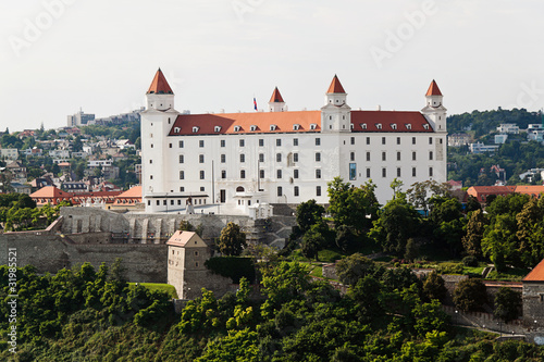 Slowakei, Bratislava: Burgberg mit Burg