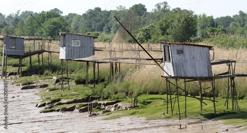 pêche au carrelet sur la garonne