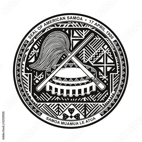 American Samoa coat of arms