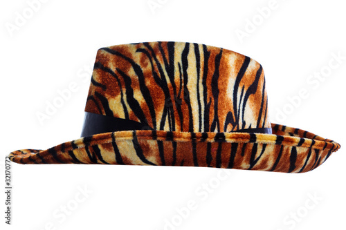Tiger hat cut out