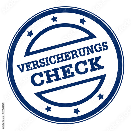 VERSICHERUNGSCHECK button