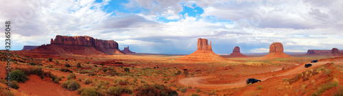 USA Panorama Monument Valley Arizona Utah Landscape