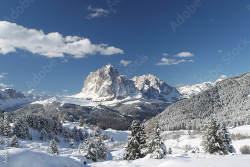 Landschaft in den Dolomiten