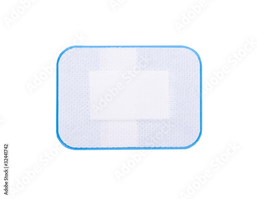 bandages isolated in white background