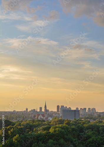 Łódź- panorama miasta