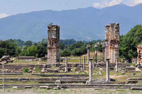 Philippi archaeological site, Greece Europe