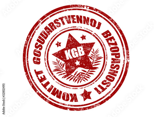 KGB stamp