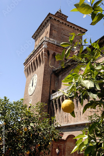 europa, italia, emilia romagna, ferrara, castello astense