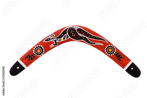 Boomerang, isolated on a white background