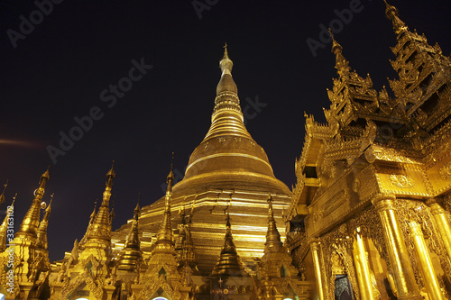 Swedagon Pagode in Yangon, Myanmar