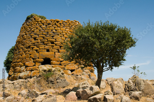 Sardinia, Italy: nuraghe near Macomer