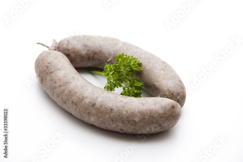 Leberwurst mit Petersilie