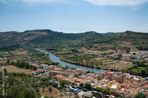 Sardinia, Italy: view of Bosa