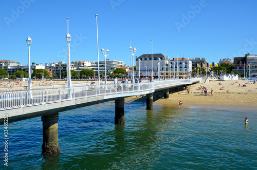 La plage à Arcachon