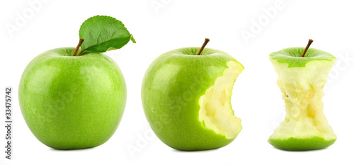 Green apple row