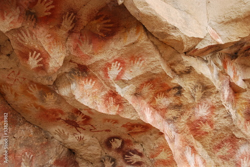 Arte rupestre - Cueva de las Manos - Argentina