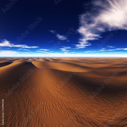 穏やかな砂丘