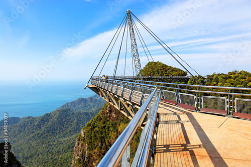 Suspension bridge, Gunung Mat Cincang, Langkawi