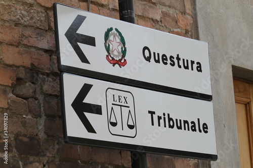 questura - tribunale