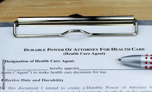 Durable Power Of Attorney Health Care