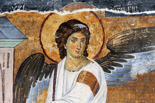 White Angel or Myrrhbearers on Christ's Grave