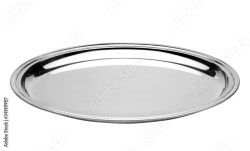 silver tray