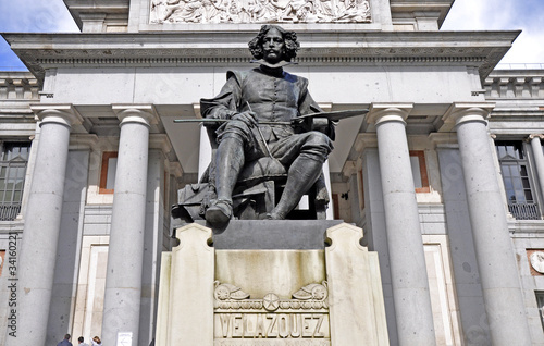 Diego Velazquez Denkmal, Madrid