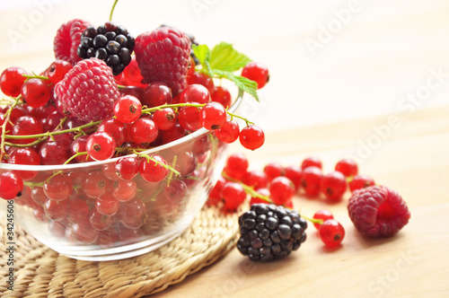 Assorted fresh berries