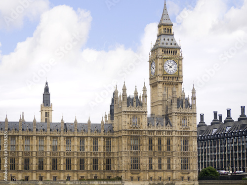 Big Ben, Houses of Parliament in City of Westminster London