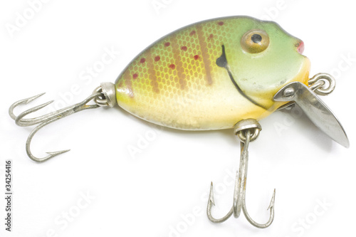 Antique fishing lure punkinseed