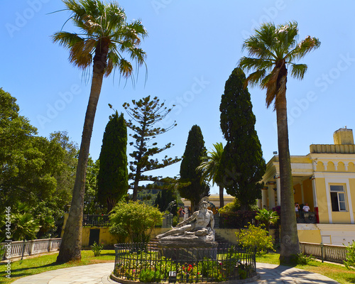 Achillion palace, Corfu island , Greece