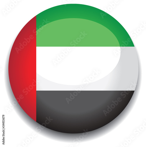 uae flag in a button