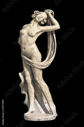Greek archaic statue of Aphrodite located at Kefalonia