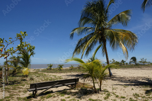 Beau paysage de Guyane, Awala Yalimapo