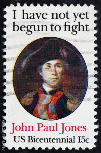 Postage stamp USA 1979 John Paul Jones